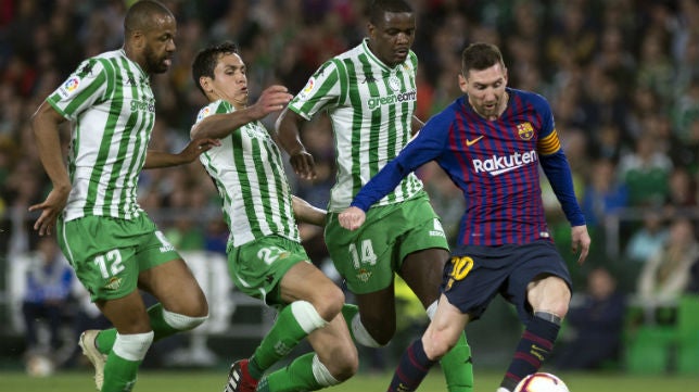 Messi no estará ante el Betis