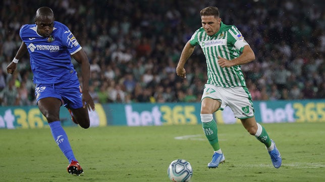 Betis - Getafe Joaquín: "Hemos jugado mucho mejor con diez que con once"