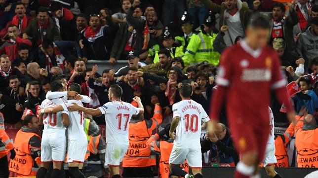 Liverpool-Sevilla FC (2-2): la ventaja de no bajar nunca los brazos