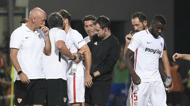 Amadou tiene una sobrecarga en el isquiotibial derecho