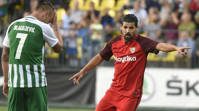 Nolito: &quot;Los dos partidos ante el Sigma Olomouc son dos finales&quot;