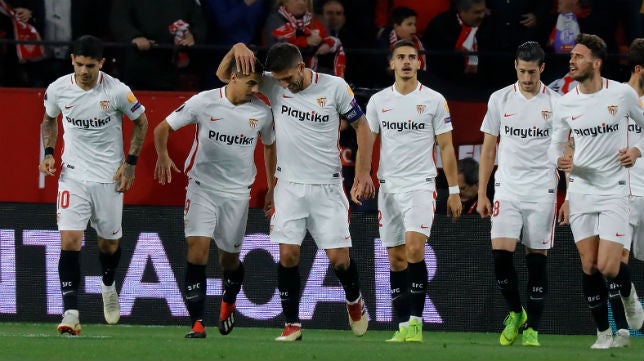 Sevilla - Krasnodar (3-0): Ben Yedder apunta alto en Europa