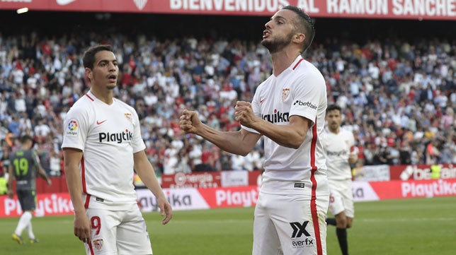 Sarabia y Ben Yedder, una dupla goleadora top en Europa