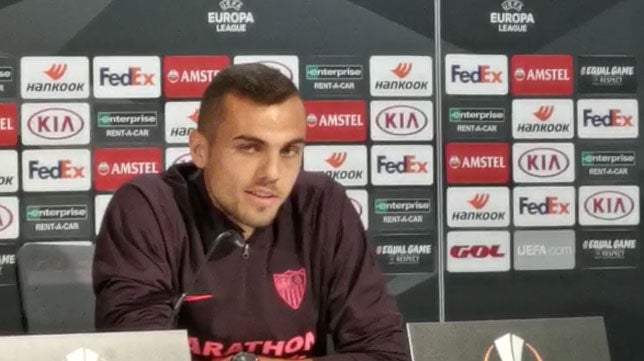 Jordán y el Sevilla - Cluj: "Nosotros nos jugamos más que ellos"