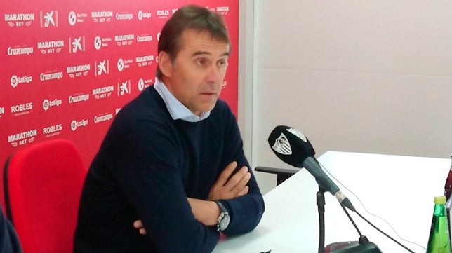 Lopetegui, sobre los pitos: "Prefiero jugar todos los partidos en casa"