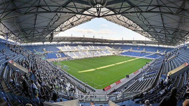 Así es el MSV Arena de Duisburgo, donde el Sevilla FC se la jugará con la Roma