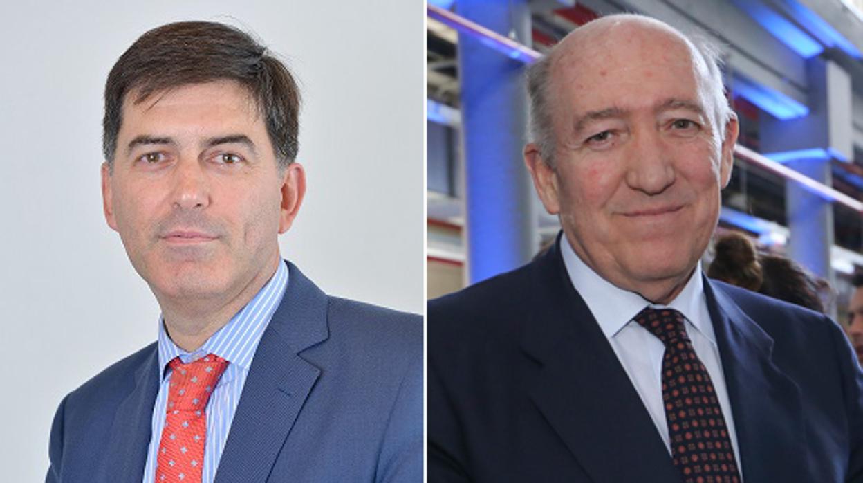 Juan Pérez Gálvez -izquierda- y Antonio García de Castro