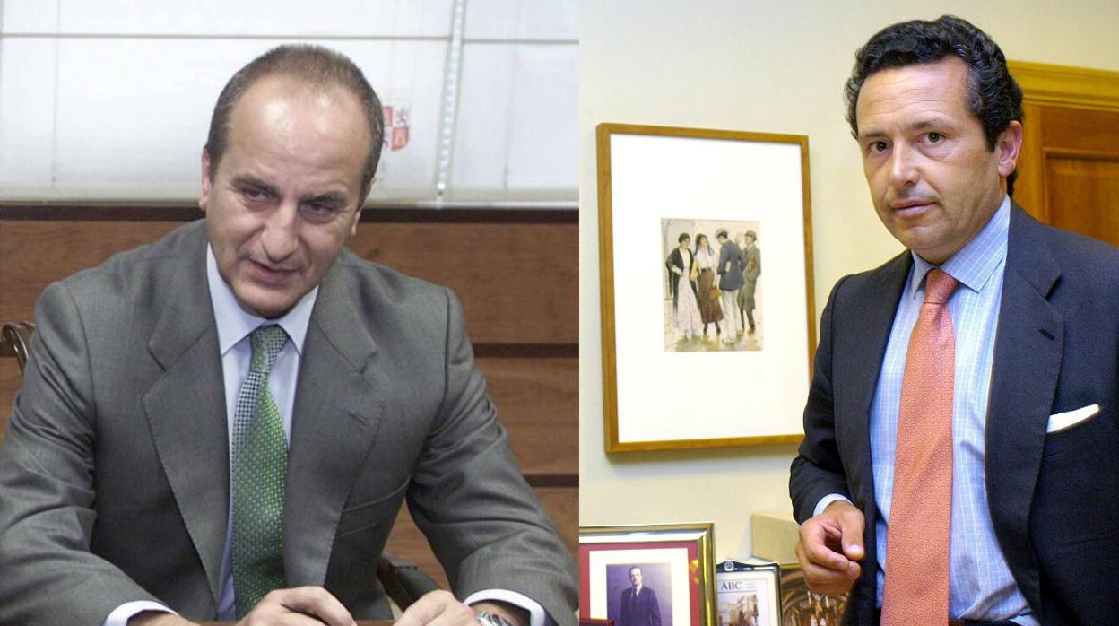 Juan Manuel González Serna, CEO de Siro, a la izquierda, y Gonzalo Madarigada, dueño de Ditecsa