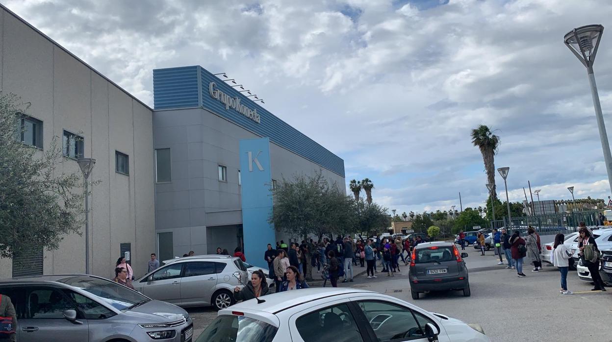 Call center del grupo Konecta en Bollullos de la Mitación (Sevilla)