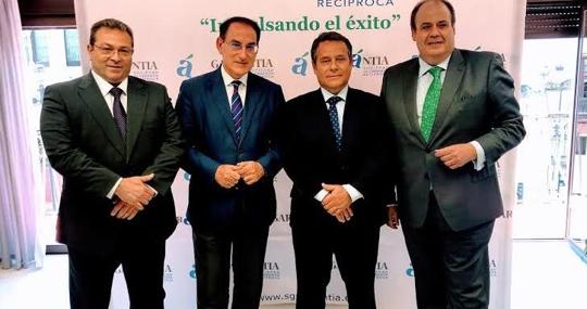 Antonio Vega, Javier González de Lara, Ignacio Médez y José María Vera, en una imagen de archivo