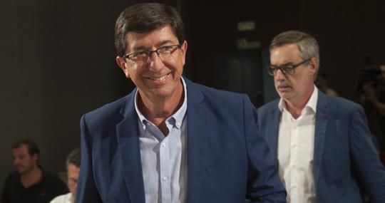 Juan Marín, vicepresidente de la Junta de Andalucía