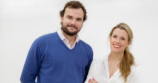 Patricio Montojo y Blanca Garelly, socios fundadores de la empresa Rocking Baby, radicada en Madrid y para la que Club Netin encontró un inversor