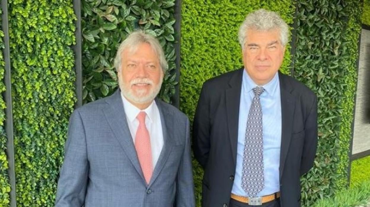 Los hermanos mexicanos Luis Fernando y Julio Mauricio Amodio, dueños de OHL