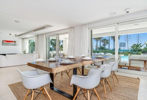 Espacioso y luminoso salón diáfano