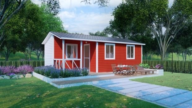 Así es la casa prefabricada que aparece en «La casa de papel» y cuesta menos de 30.000 euros