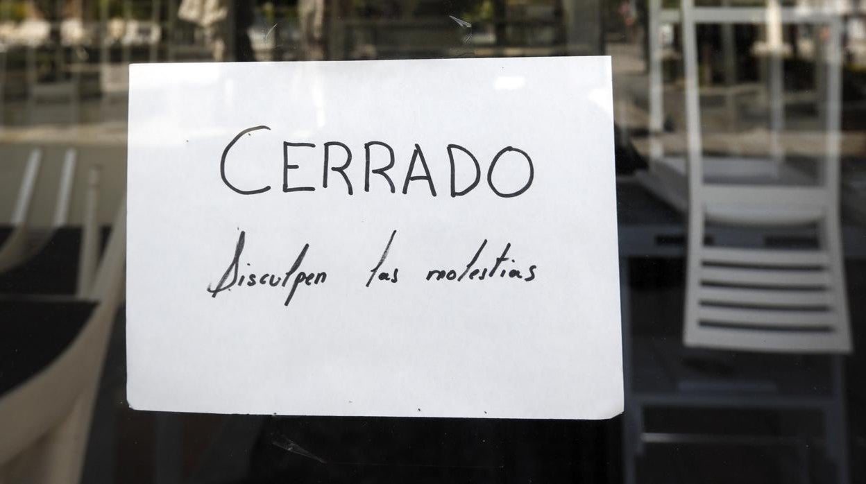 Empresas y autónomos del sector de la hostelería están entre los más afectados por la pandemia