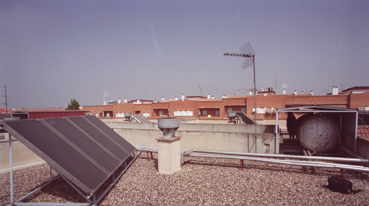 Placas solares en una vivienda de Córdoba