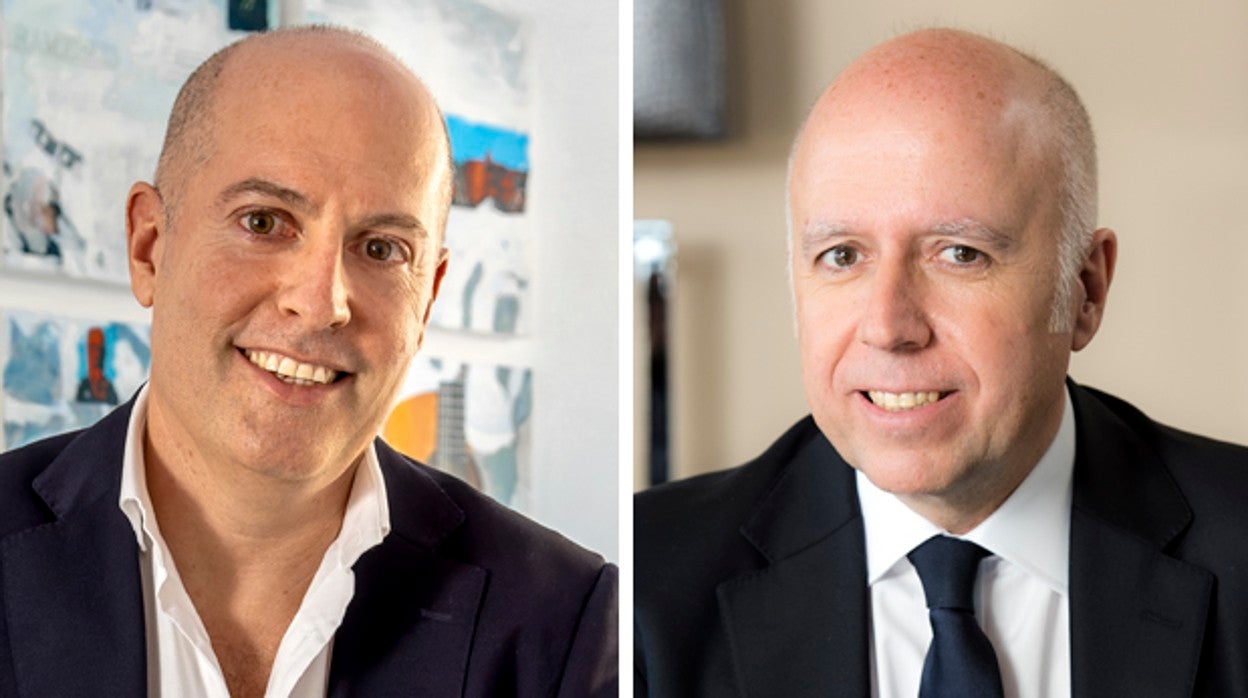 Salvador Marín, CEO de Howden Iberia (izquierda) e Hilario Albarracín (izquierda), expresidente de KPMG