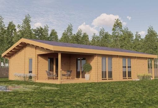 Cinco casas prefabricadas de madera por menos de 60.000 euros