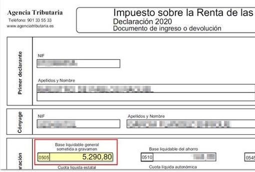 Declaración de la Renta 2021/2022: Por qué es tan importante la casilla 505 de la última declaración