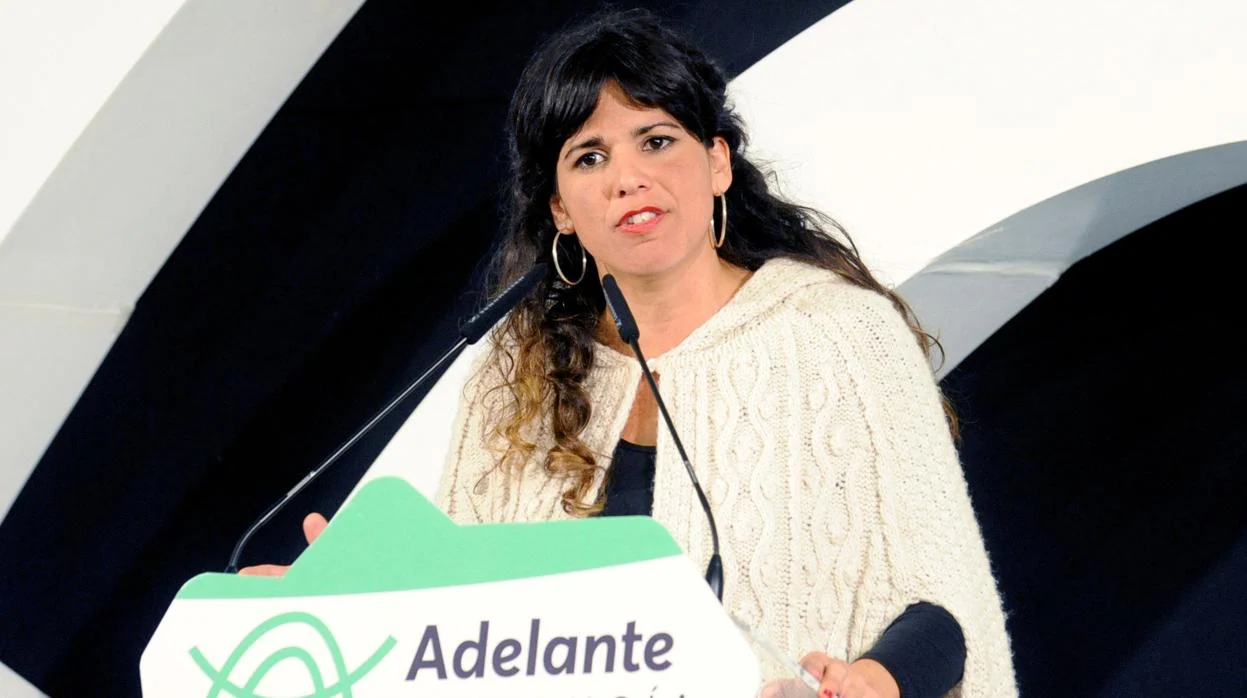 La candidata de Adelante Andalucía a la Presidencia de la Junta en las elecciones andaluzas, Teresa Rodríguez