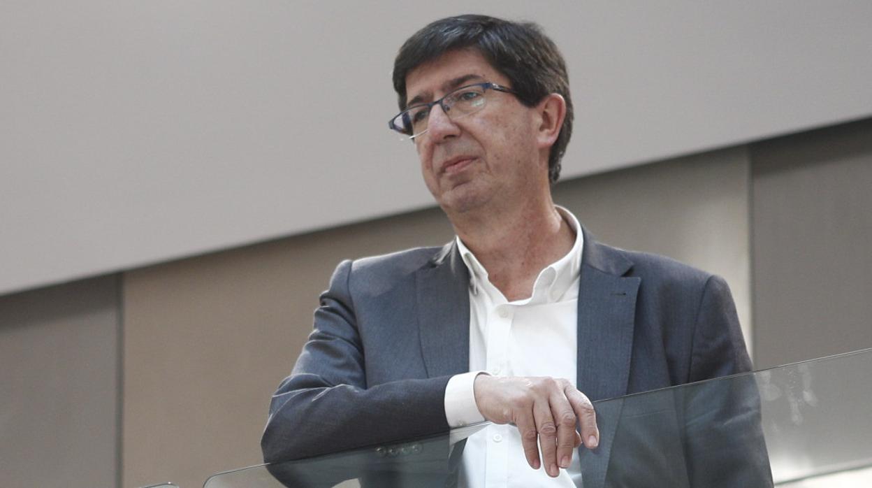 El líder de Ciudadanos, Juan Marín