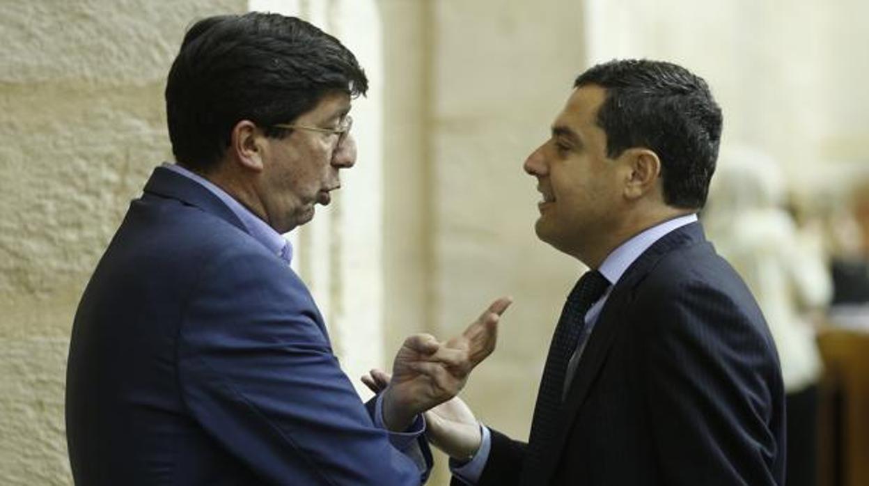 Marín y Moreno, en el Parlamento