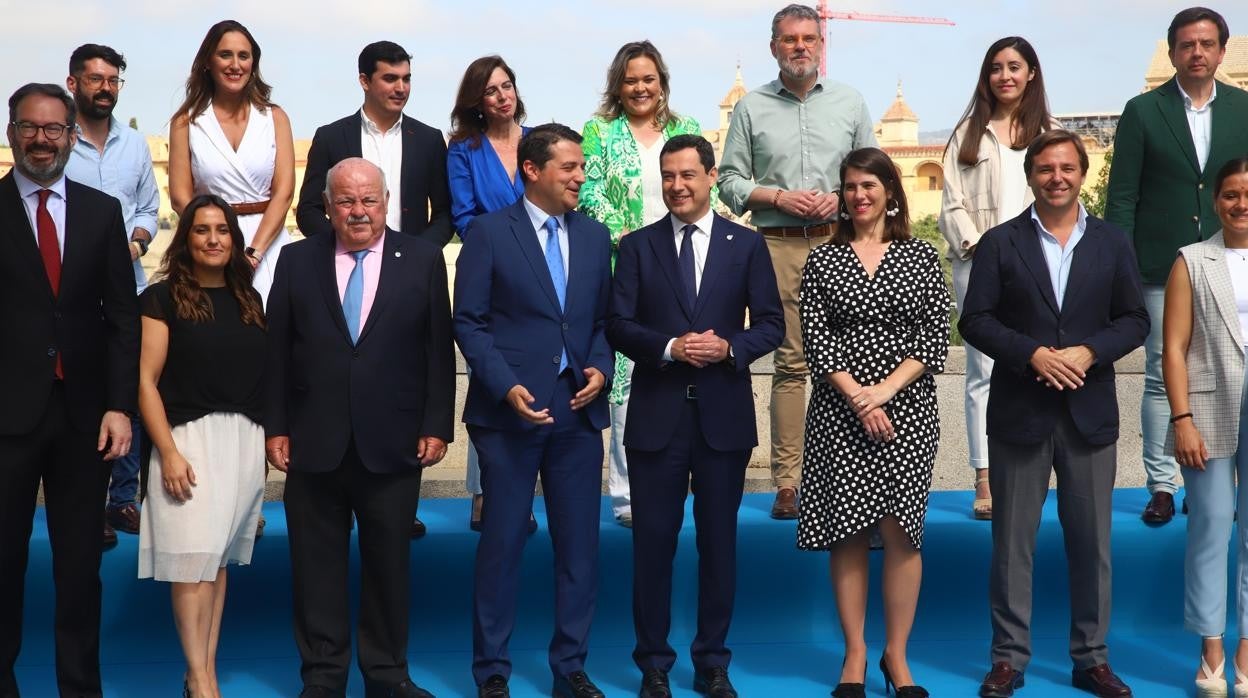 Candidatura del PP a las elecciones del 19-J en Andalucía