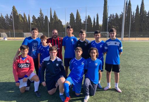 Alumnos de Altair participantes en el Campeonato solidario, a beneficio del colegio Azobe de Camerún