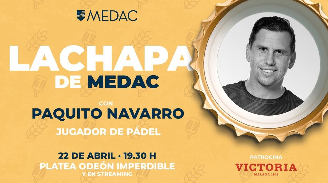 MEDAC te trae una charla gratuita en directo con Paquito Navarro