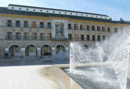 Plaza de la Constitución en Baena
