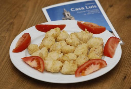 Bacalao frito de Casa Luis