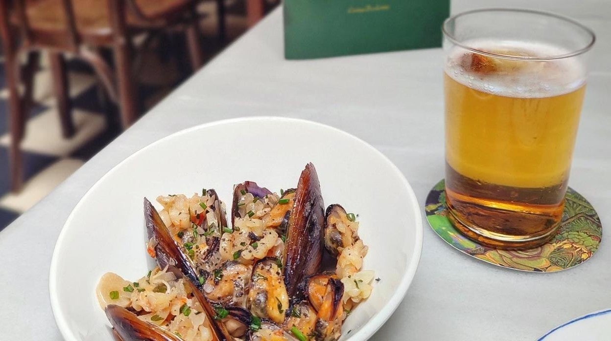 Mejillones a la diablesa de Bodega Díaz Salazar