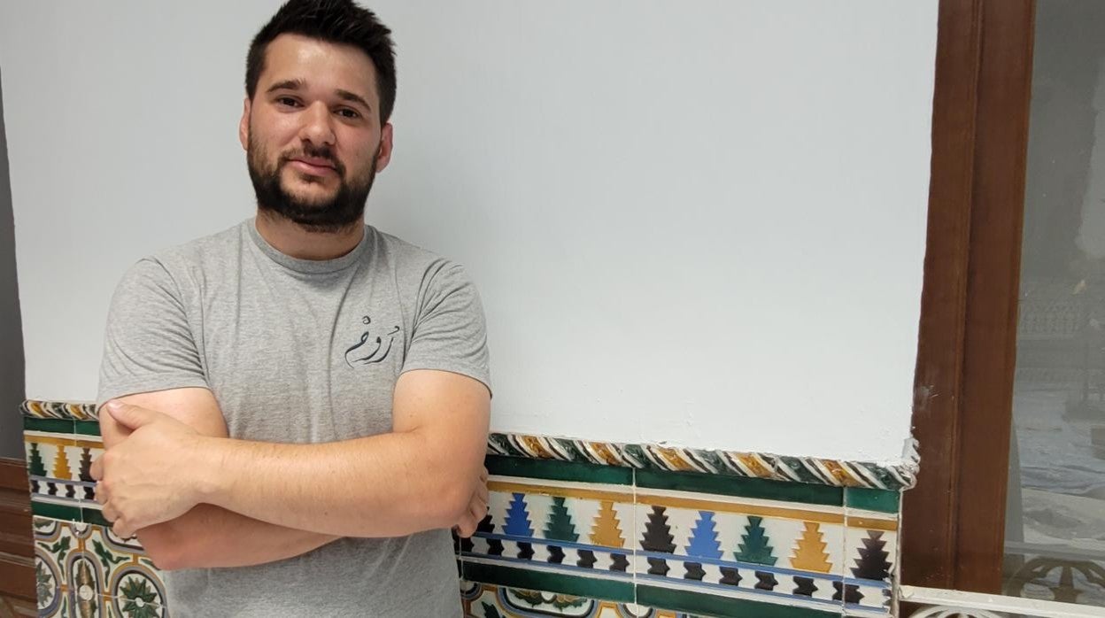 El chef Ezequiel Montilla, en la nueva sede del restaurante Alma de Puente Genil