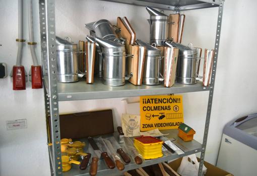 Utensilios empleados en la apicultura