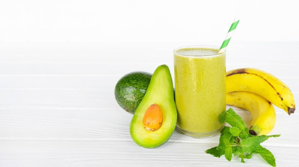El aguacate y el plátano protagonizan este batido para perder peso