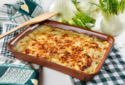 La bechamel se suele utilizar, entre otros usos, para gratinar platos