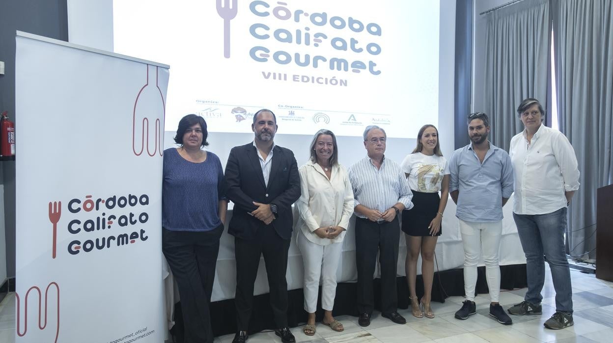 Presentación de la octava edición de Córdoba Califato Gourmet, en el Círculo de la Amistad