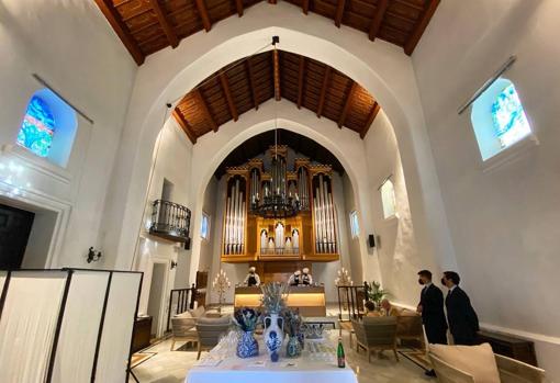 Interior de la sala de La Finca