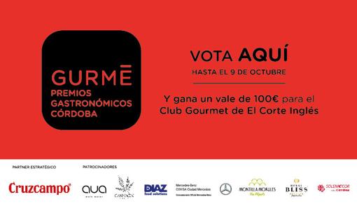Llegan los Premios GURMÉ Córdoba 2022: ¡Conoce a los candidatos y vota hasta el 9 de octubre!