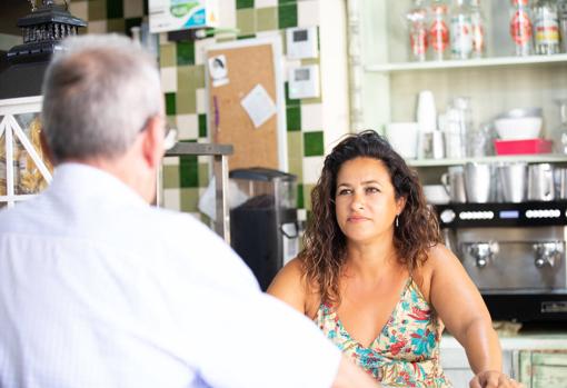 Rocío Guisado (Bar Esperanza y Bar Arco): «La Basílica es un no parar y atrae a mucha gente todo el año»