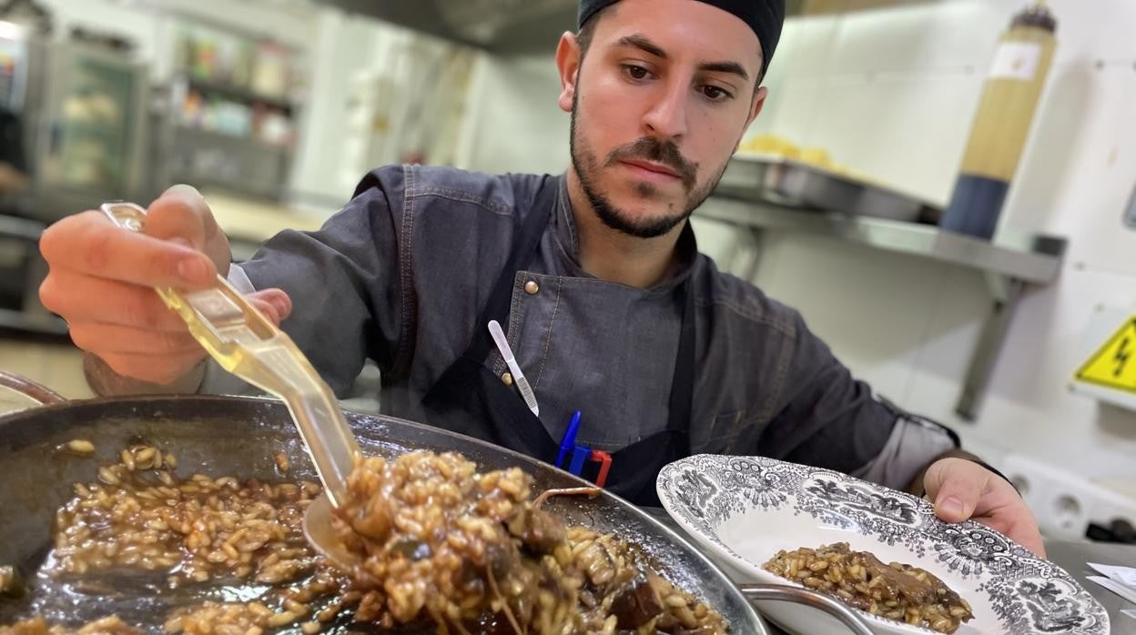 El arroz con rabo de toro de Bodegas Campos