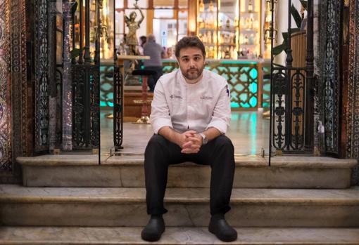 Álvaro Alonso, nuevo jefe de cocina de la Taberna del Alabardero