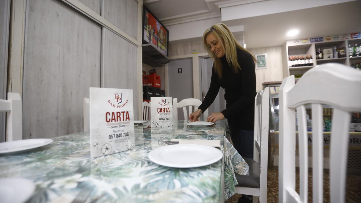 Interior del Bar Pedro, en la calle Escritor Torquemada