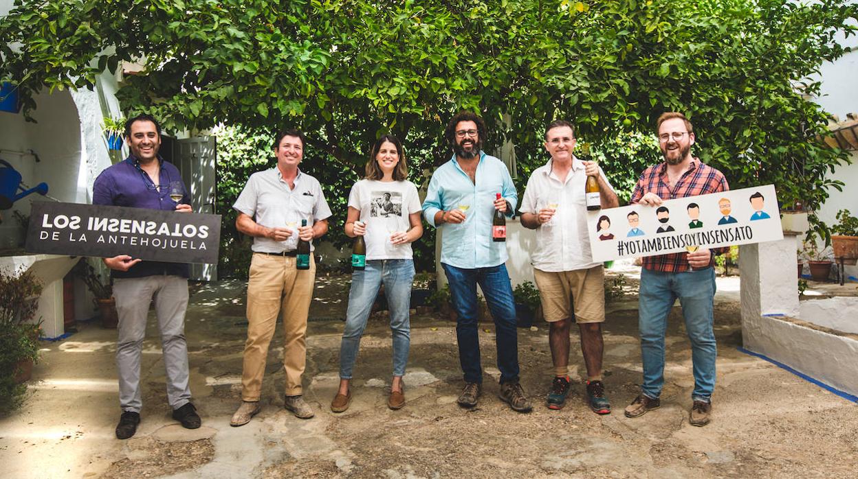 Los seis componentes de Los Insensatos de La Antehojuela