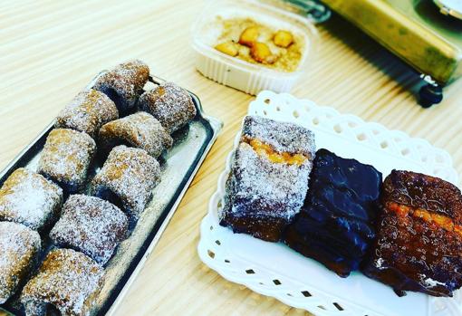 Pestiños y postres de Cuarema de la Pastelería San Rafael 1920