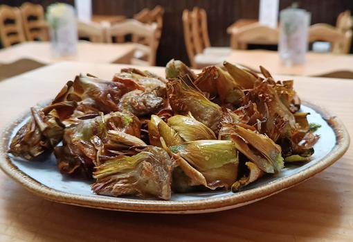 Las alcachofas fritas de Taberna La Montillana no faltarán a la Cata