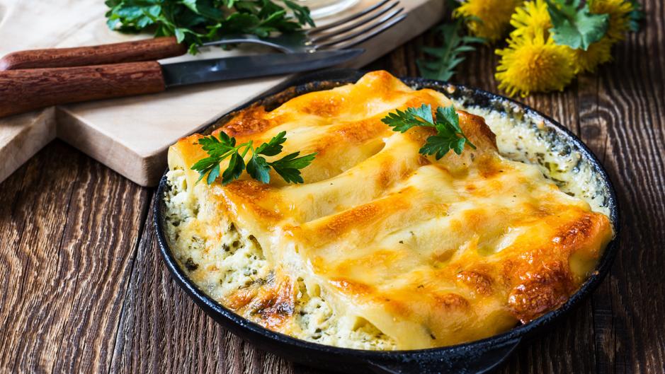 Cocina estos canelones Rossini, una receta de la tradición italiana