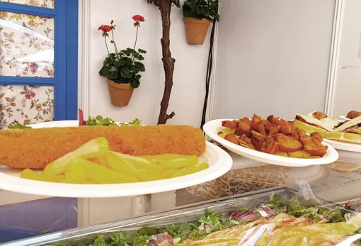 El asador Río Grande está trinfando con su gran flamenquín