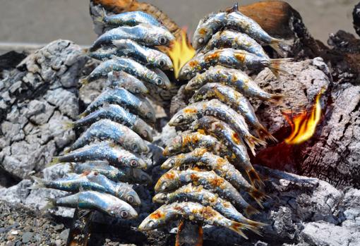 Las sardinas son un clásico de la noche de San Juan